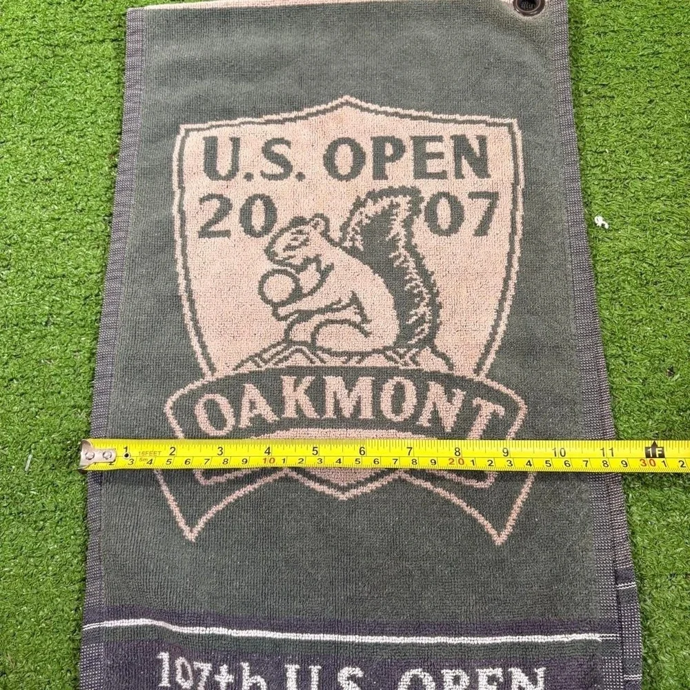Vintage Oakmont Country Club Members Golf Towel Cotton